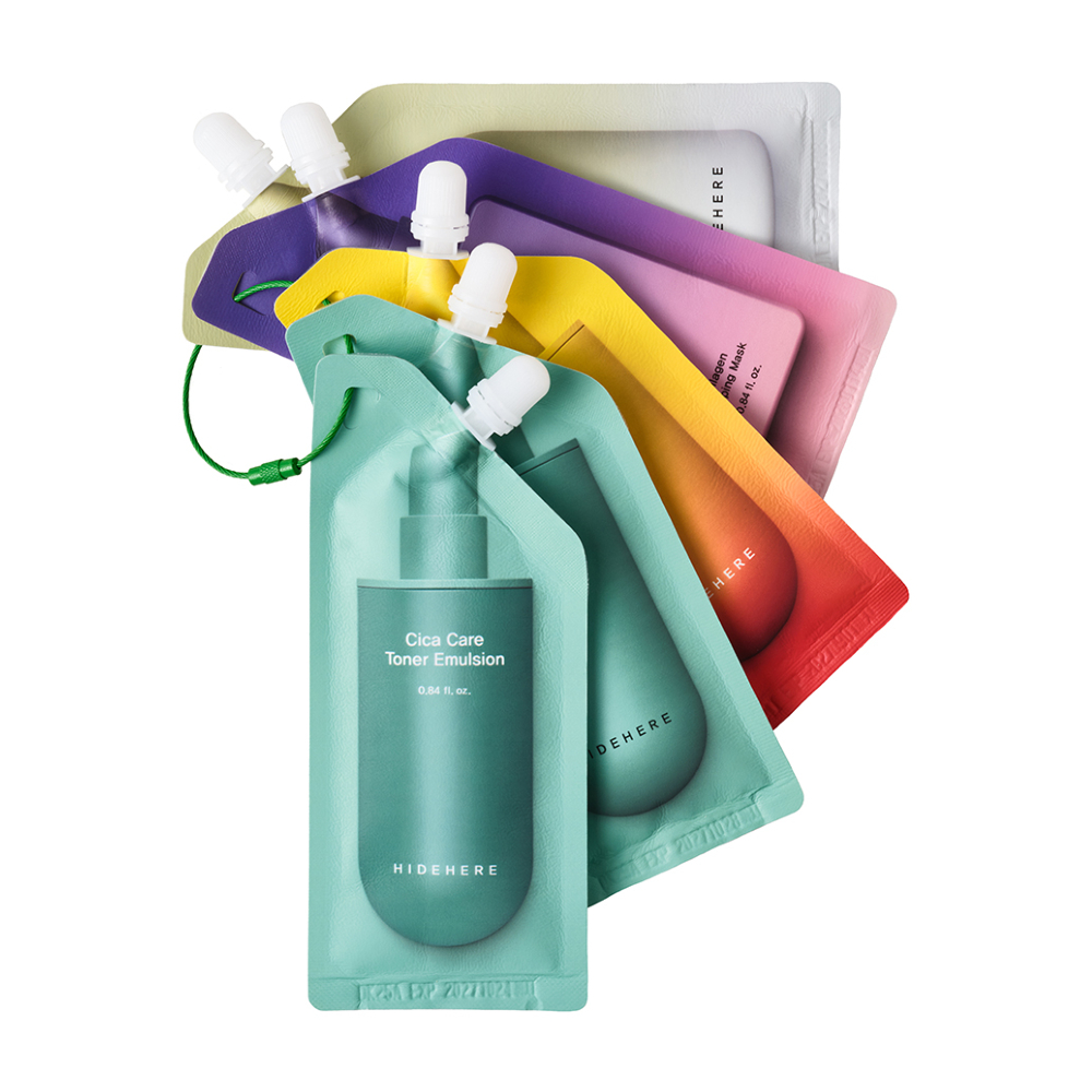 HIDEHERE Cica Care Triangle kompletní rutina na citlivou pleť 5x25 ml