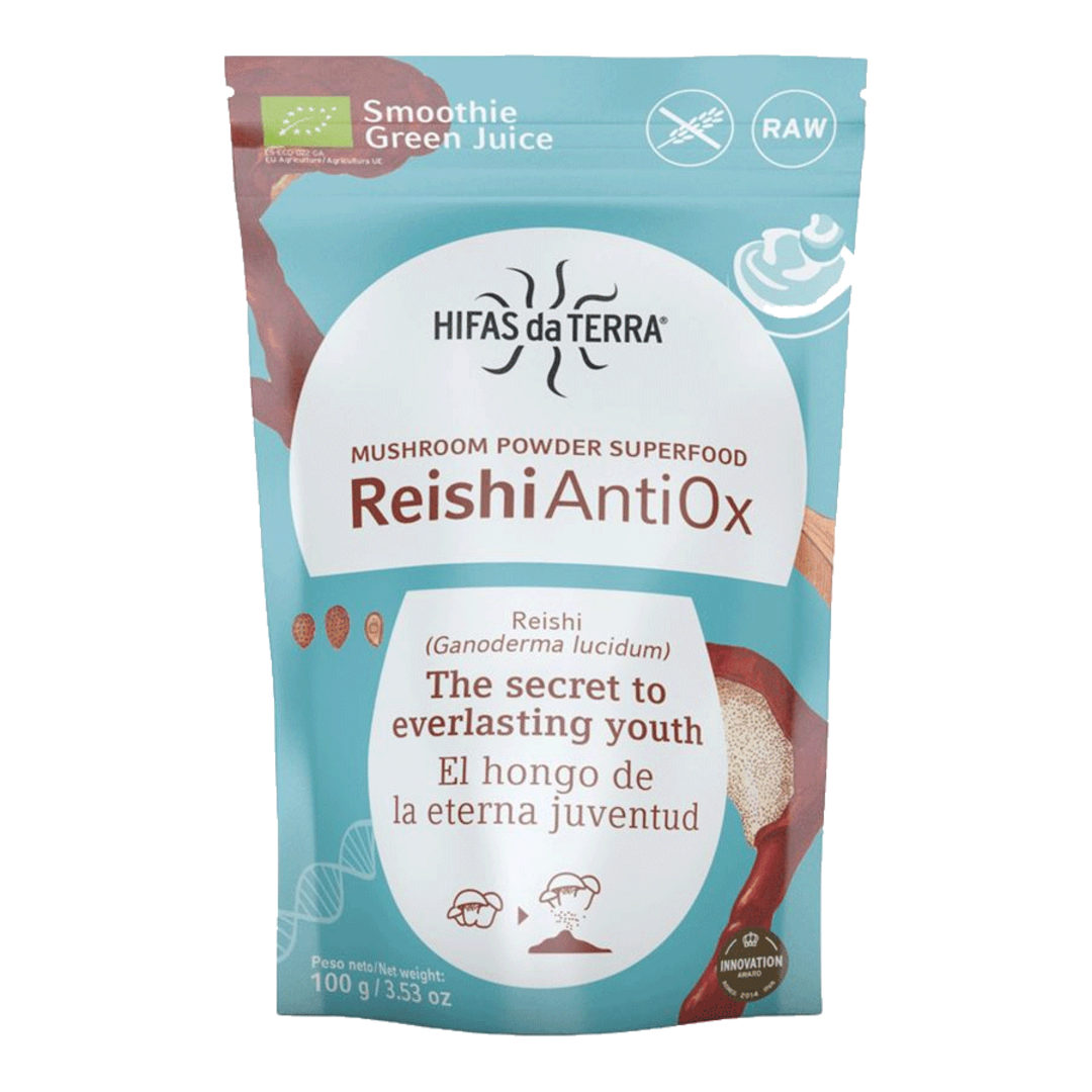 Hifas da Terra ReishiAntiOx Bio - 100g