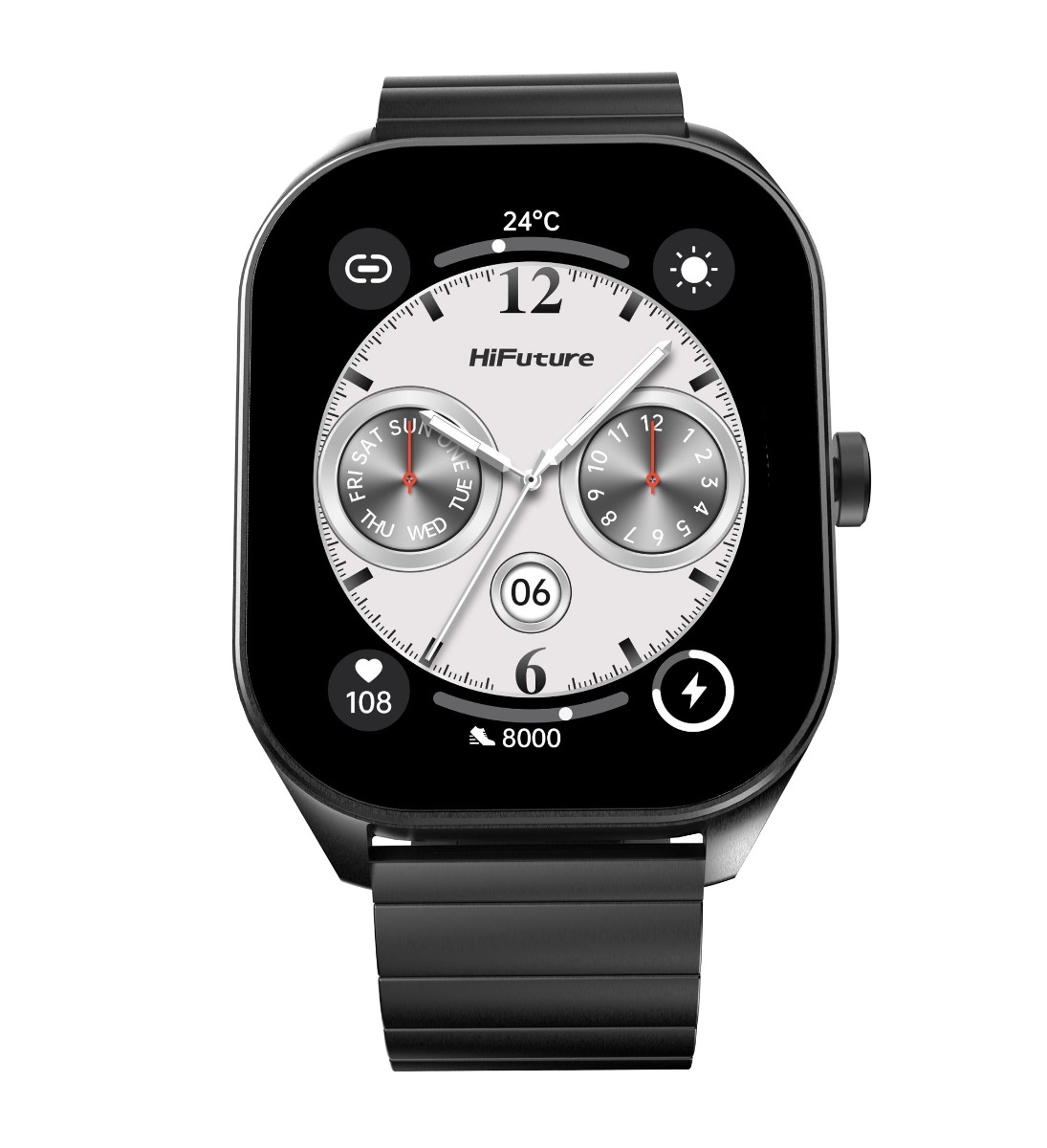 HiFuture Apex Black chytré hodinky