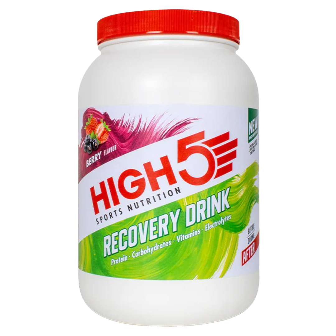 HIGH5 Recovery Drink 1,6kg - banán, vanilka