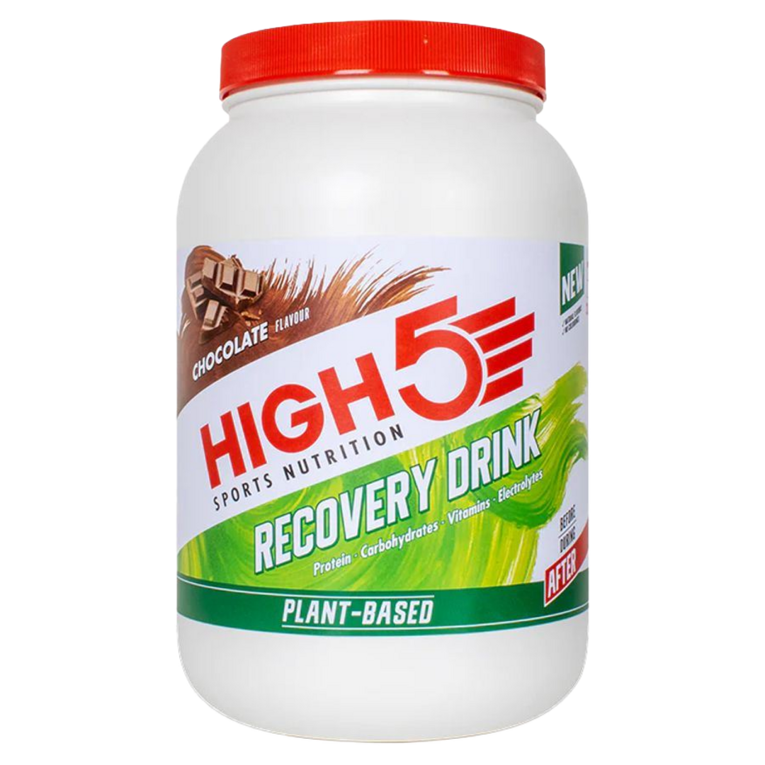 HIGH5 Recovery Drink Plant Based 1,6kg - čokoláda