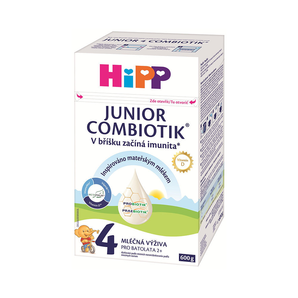 Hipp 4 Junior Combiotik Batolecí mléko 600 g