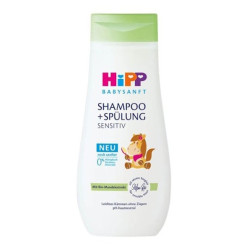 HIPP Babysanft dětský šampon s kondicionérem koník 200 ml