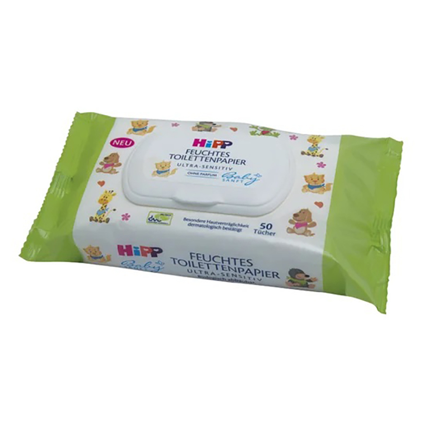 HIPP Babysanft vlhčený toaletní papír 50 kusů