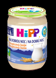 HIPP BIO Kaše na dobrou noc krupicová 190 g
