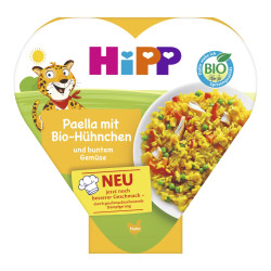 Hipp BIO Paella se zeleninou a kuřecím masem 250 g