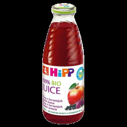 HIPP BIO Šťáva z červených plodů ovoce se železem 500 ml