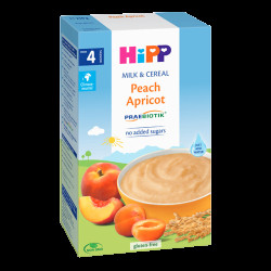 HIPP Praebiotik Mléčná kaše broskev a meruňka 250 g