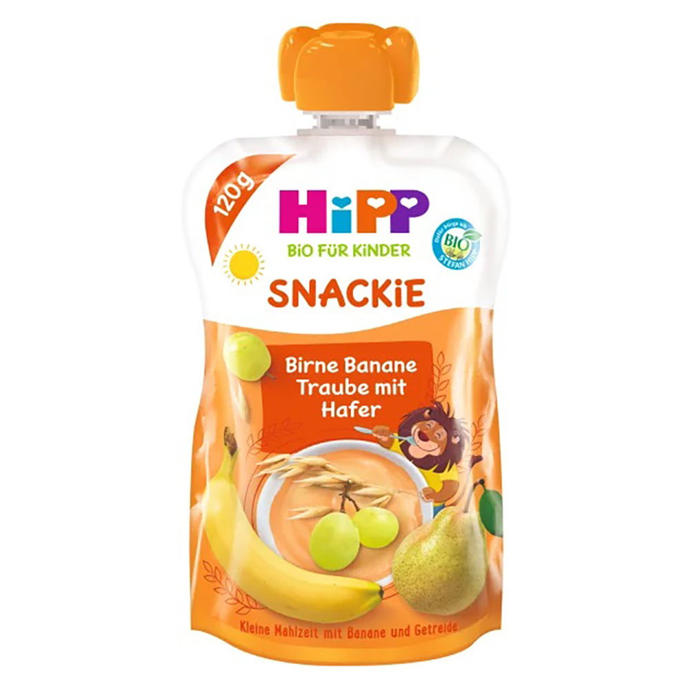 HIPP Sport hruška banán bíle hrozno a oves 120 g