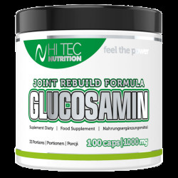 HiTec Nutrition Glucosamin - 100 kapslí