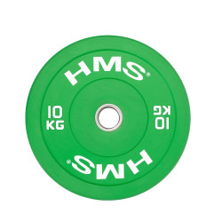 HMS Barevný bumper kotouč CBR 10 kg