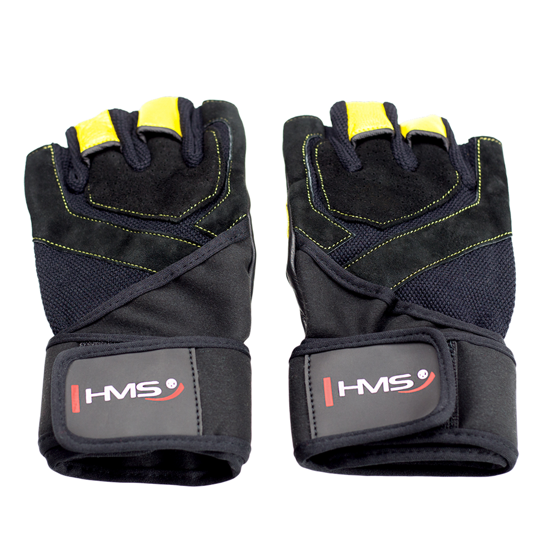 HMS FITNESS RUKAVICE ŽLUTÉ RST01 vel. XL