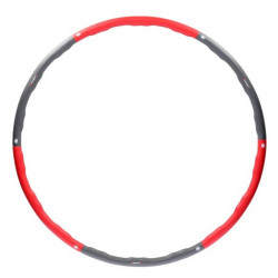 HMS Hula hoop obruč HHP002 červená 100 cm