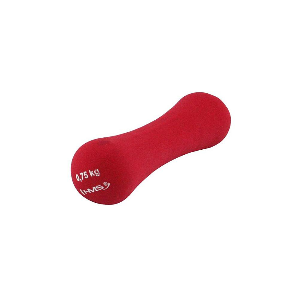 HMS Litinová činka pokrytá neoprenem 0,75 kg