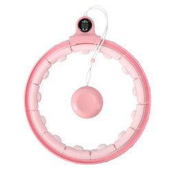 HMS Masážní hula hoop FH02 růžová