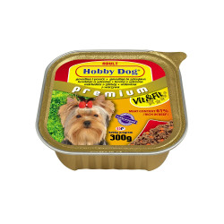Hobby Dog Hovězí se zeleninou konzerva 300 g