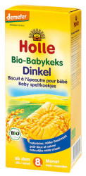 HOLLE bio dětské špaldové keksy 150 g