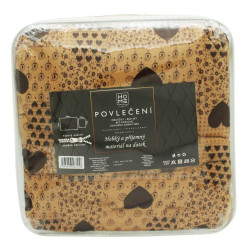 HOME ELEMENTS Povlečení mikroflanel Srdce