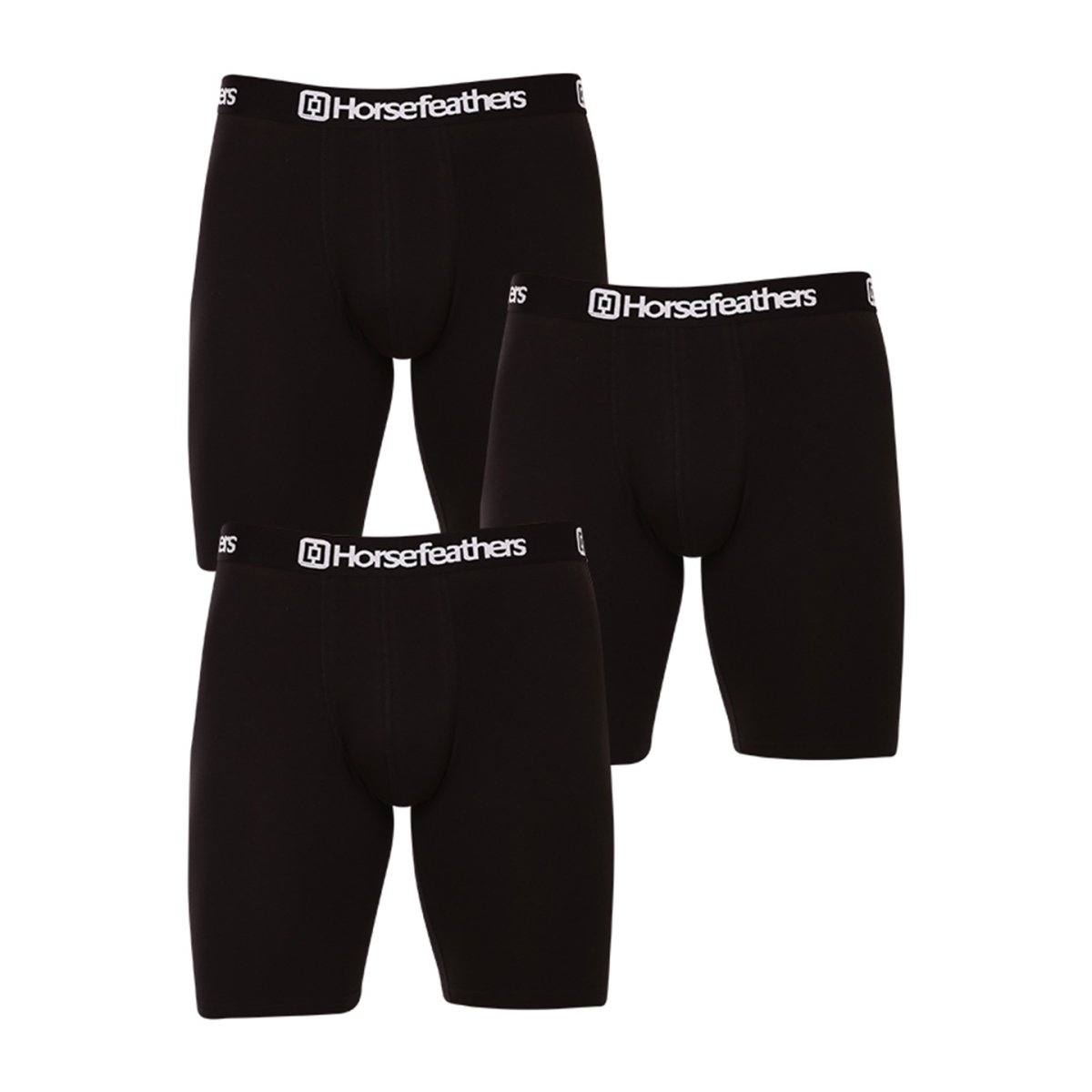 Horsefeathers 3PACK pánské boxerky Dynasty long (AM195A) M