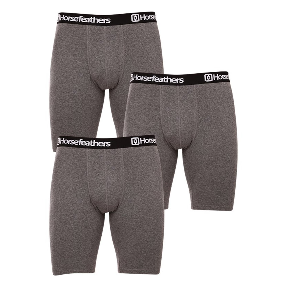 Horsefeathers 3PACK pánské boxerky Dynasty long (AM195B) L