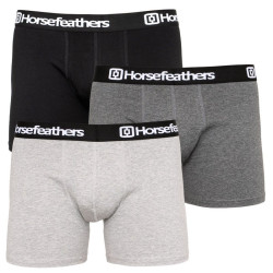 Horsefeathers 3PACK pánské boxerky vícebarevné (AM067D) XXL