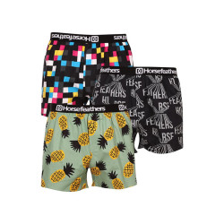 Horsefeathers 3PACK pánské trenky Frazier Bundle 4 (AM096F) XXL