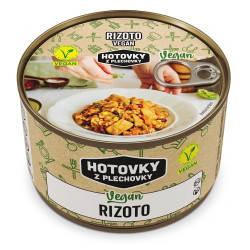 HOTOVKY Z PLECHOVKY Vegan rizoto 3 porce