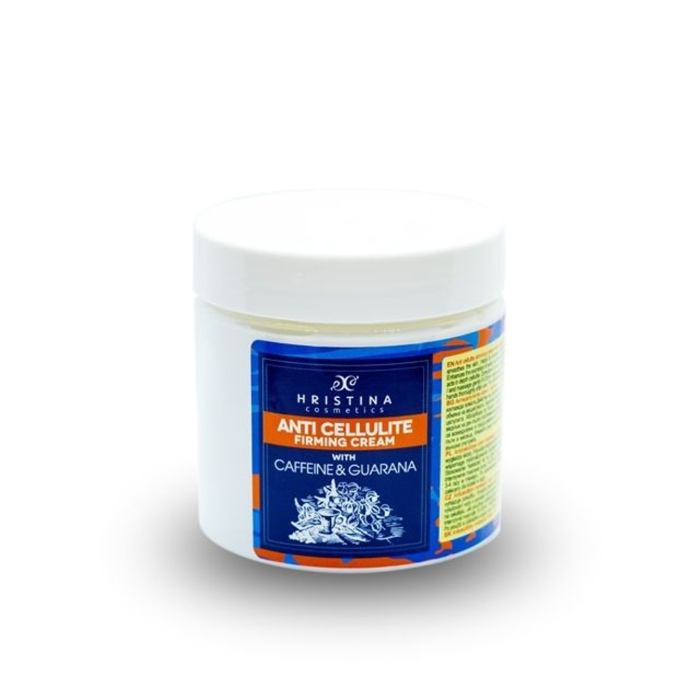 HRISTINA Přírodní anticelulitidní krém s kofeinem a guaranou 200 ml