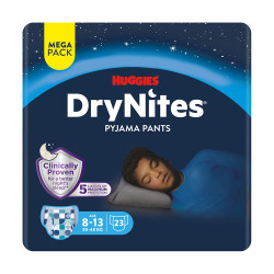 Huggies DryNites Natahovací kalhotky pro chlapce 8–13 let 30–48 kg 23 ks