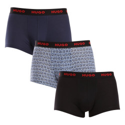 HUGO 3PACK pánské boxerky vícebarevné (50517894 975) L