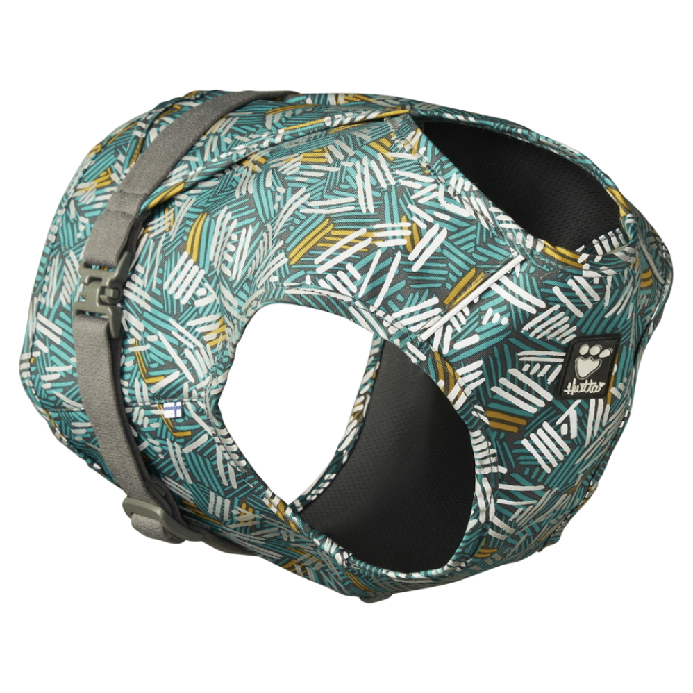 HURTTA Safety Wrap ECO Bezpečnostní vesta pro psy paví zeleň 1 ks, Velikost vesty: 85