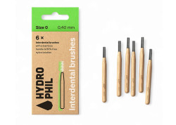 Hydrophil Bambusový mezizubní kartáček 0,40 mm 6 ks