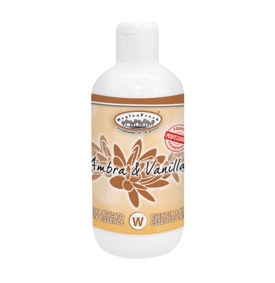 HygienFresh Koncentrovaný parfém do pračky Ambra & Vanilla 250 ml