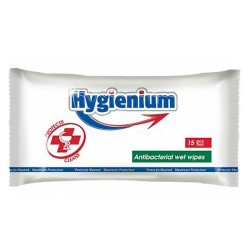 HYGIENIUM Antibakteriální vlhčené ubrousky 15 ks