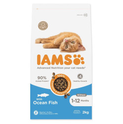 IAMS Cat Kitten Ocean Fish granule pro koťata, Hmotnost balení (g): 10 kg