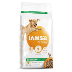 IAMS Dog Adult Large Chicken granule pro psy, Hmotnost balení (g): 12 kg