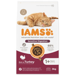 IAMS Krmivo Cat Adult Turkey 3kg