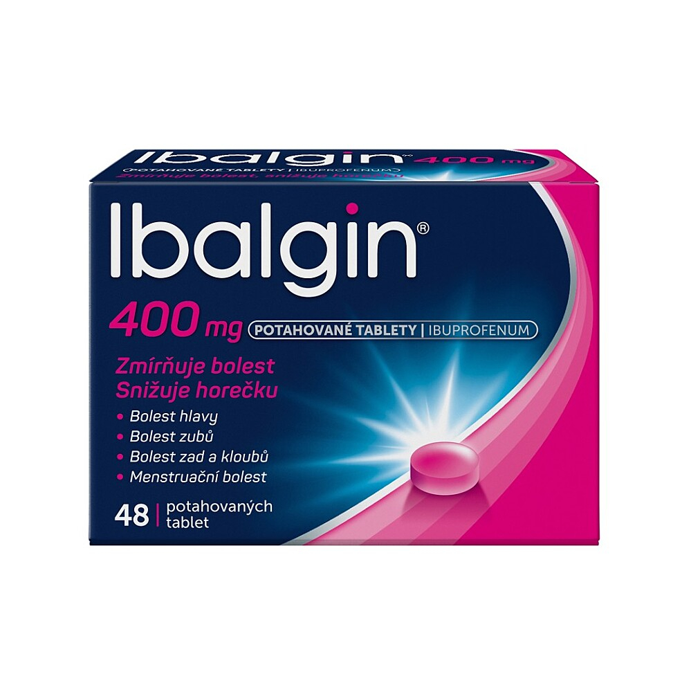 IBALGIN 400 mg 48 potahovaných tablet