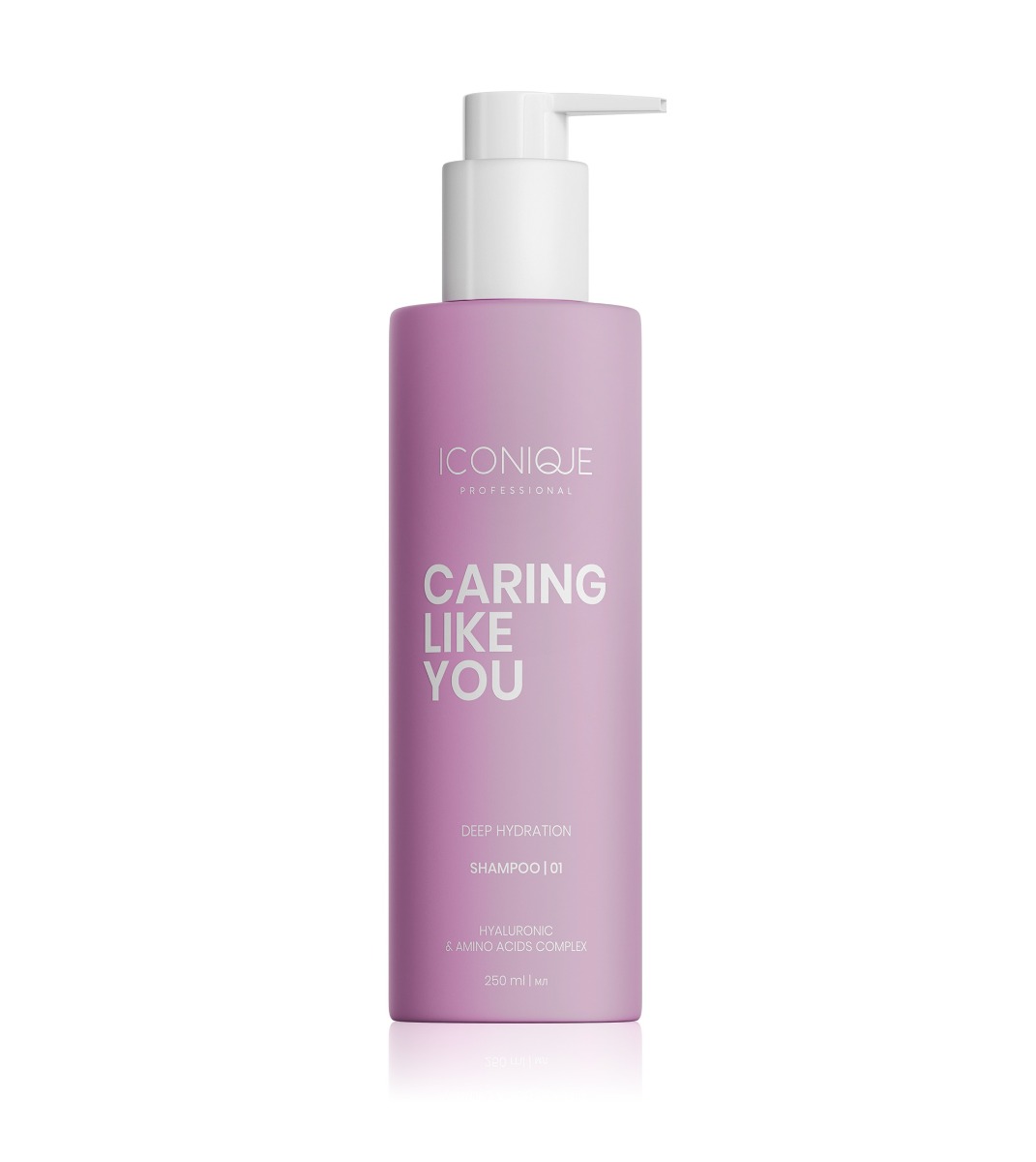 ICONIQUE Professional Caring Like You šampon na suché a poškozené vlasy 250 ml