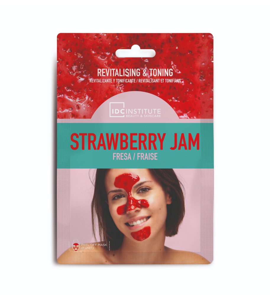 IDC Institute Sweet Pleasures Pleťová maska Strawberry Jam 1 ks
