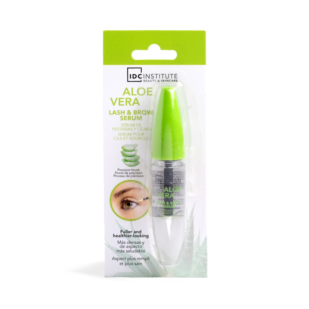 IDC Institute Vyživující sérum na řasy a obočí s aloe vera 12 ml