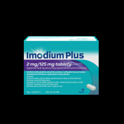 Imodium Plus 2 mg/125 mg 12 tablet