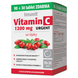 IMUNIT Vitamin C 1200 mg urgent se šípky 90 + 30 tablet