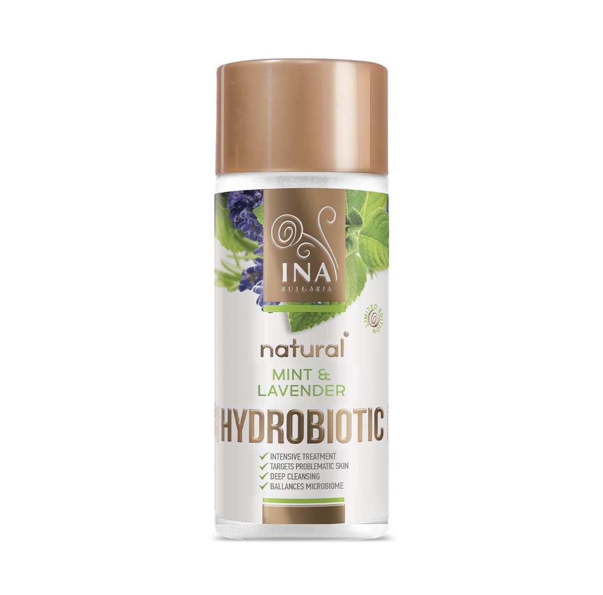 InaEssentials Hydrobiotic Intenzivní péče Levandule & Máta 150 ml