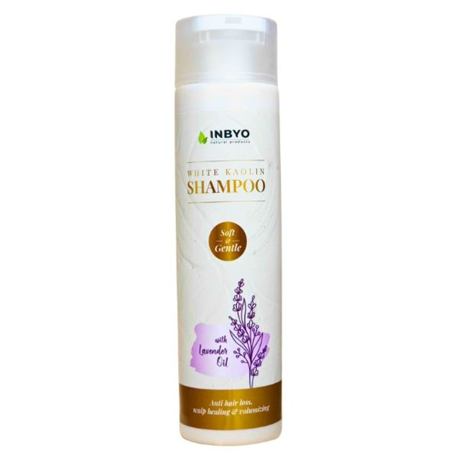 INBYO Přírodní šampon s bílým jílem a levandulovým olejem 250 ml