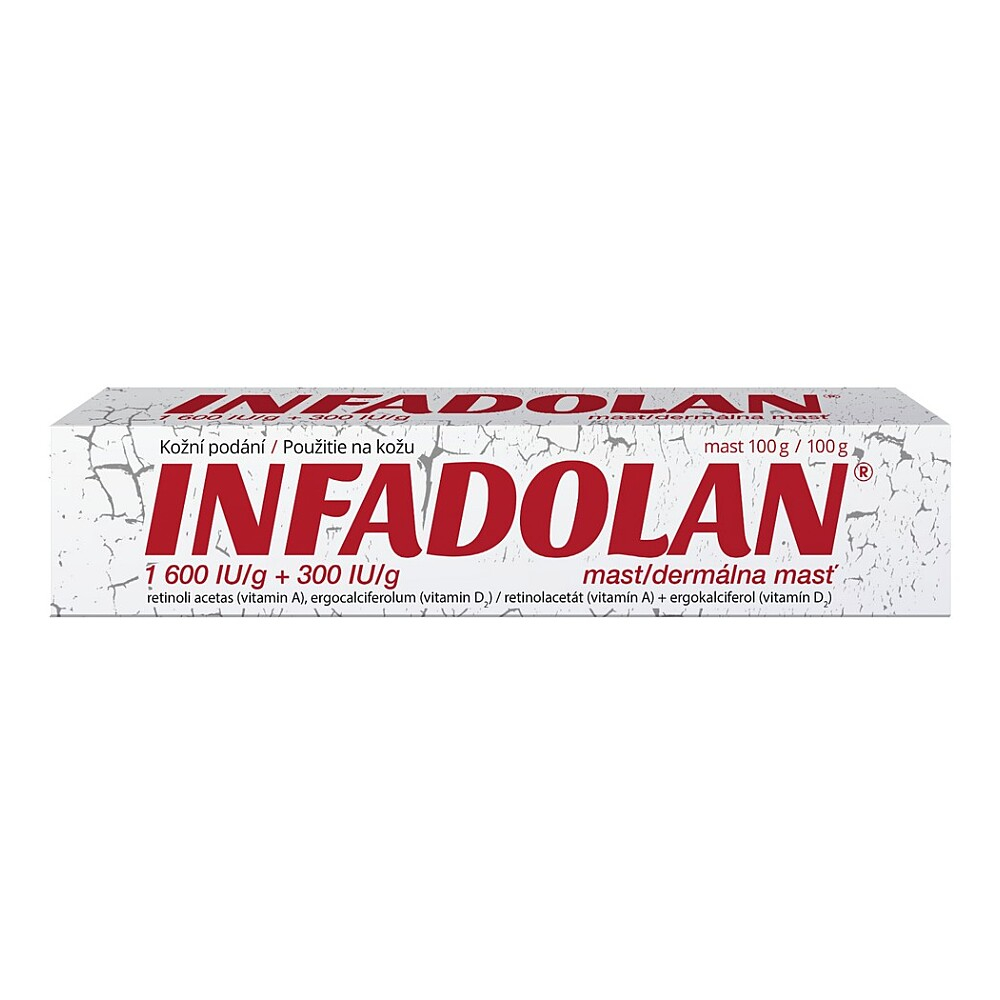 INFADOLAN 1600 IU/g + 300 IU/g UNG 100 g