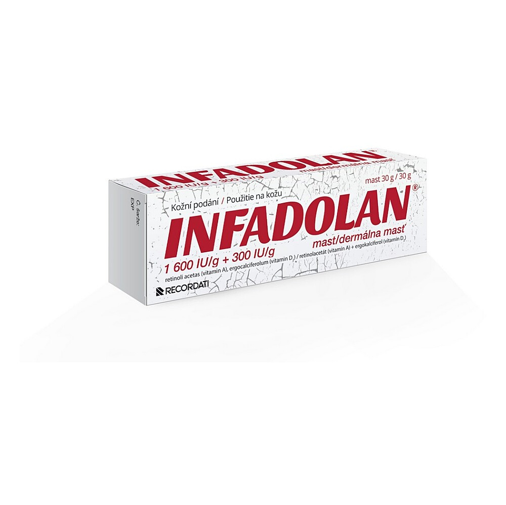 INFADOLAN 1600 IU/g + 300 IU/g UNG 30 g