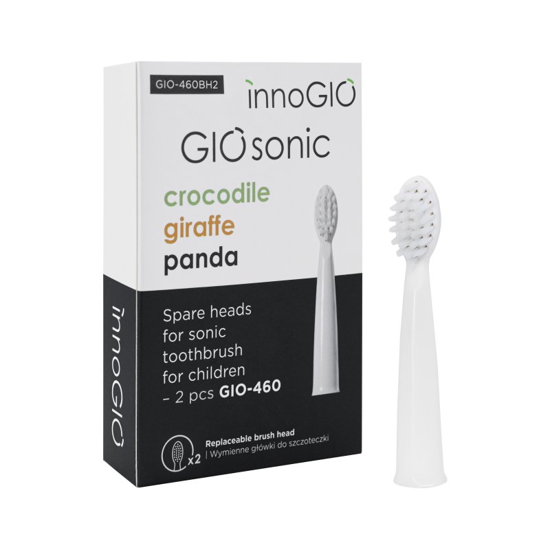 innoGIO náhradní hlavice k sonickému kartáčku GIOSonic 2ks