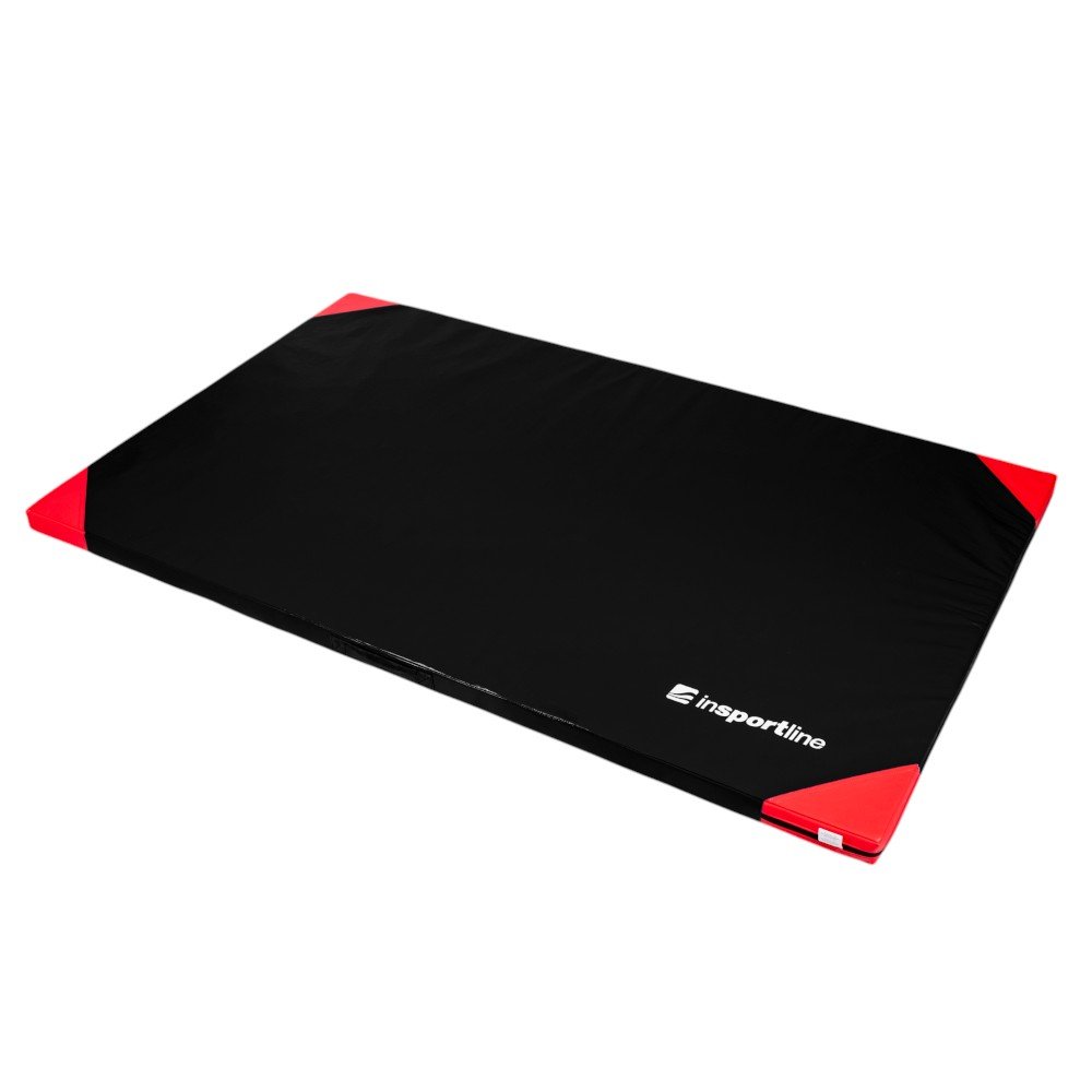 inSPORTline Gymnastická žíněnka Gabyk T90 200x120x6 cm černá