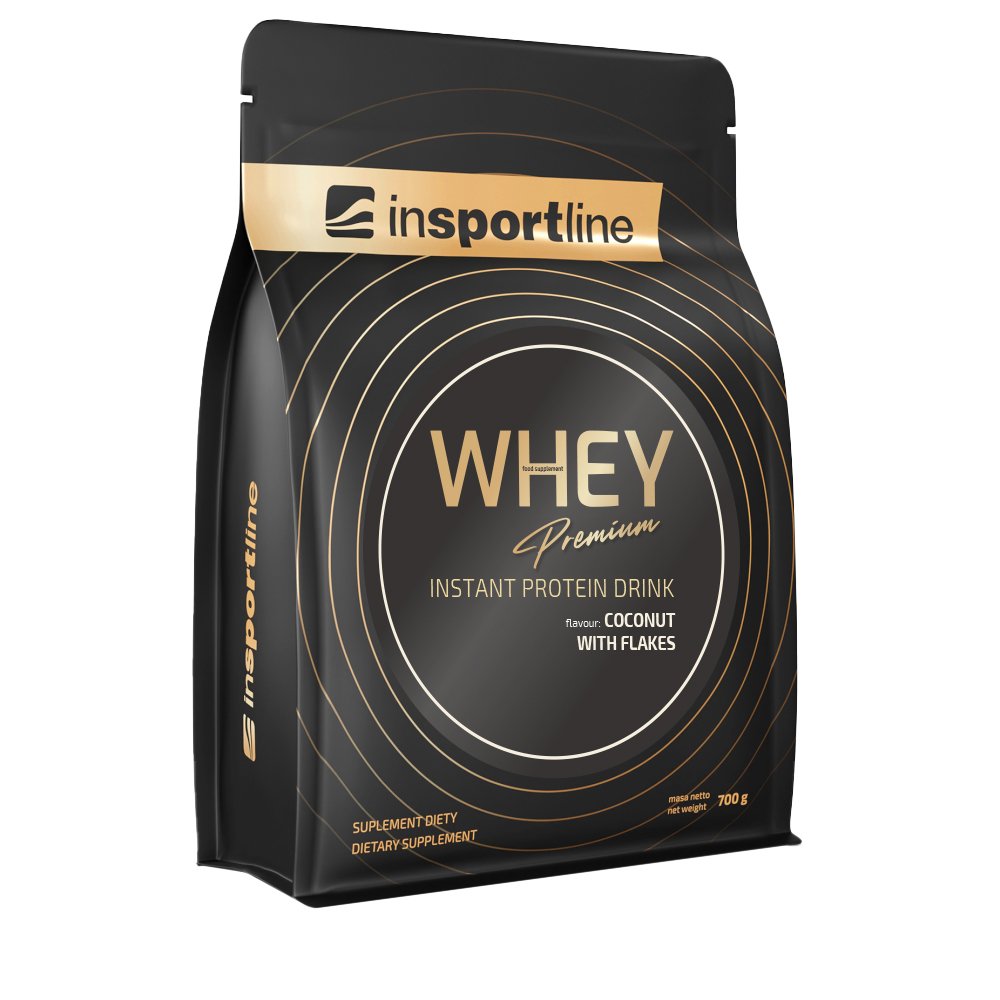 inSPORTline inSPORTline Protein WHEY Premium 700g kokosové vločky